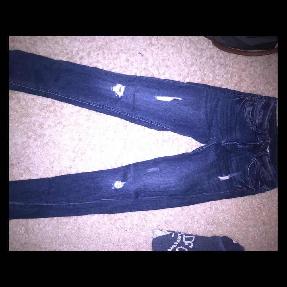 High wasted jeans